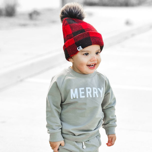 merry-organic-cotton-crewneck-sweatshirt-green Sophia's Style-1